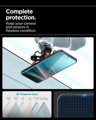 Комплект защитных стекол Spigen (SGP) GLAS.tR EZ Fit Sensor Protected для Samsung Galaxy A36 (A366) AGL09202