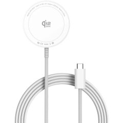 Беспроводное зарядное устройство Tech-Protect A54 Magnetic 25W Qi2.2 (5906302323906) - White