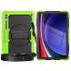 Защитный чехол Deexe Shockproof Case для Samsung Galaxy Tab S9 Ultra (X910/916) - Yellowgreen. Фото 2 из 8