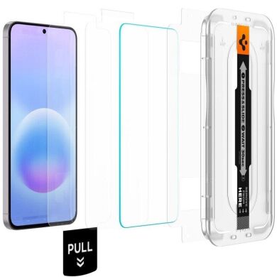 Комплект защитных стекол Spigen GLAS.tR EZ Fit Pro Anti Reflection для Samsung Galaxy A57 (A576) AGL11397