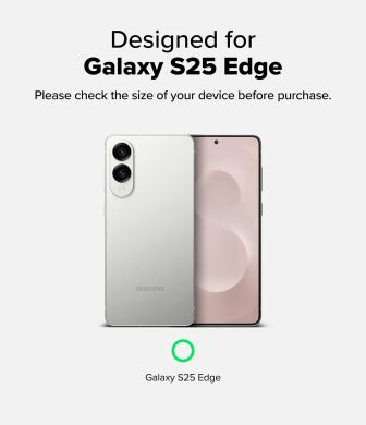 Захисний чохол Ringke Onyx Magnetic (FP) для Samsung Galaxy S25 Edge (S937) 8800293854456 - Black