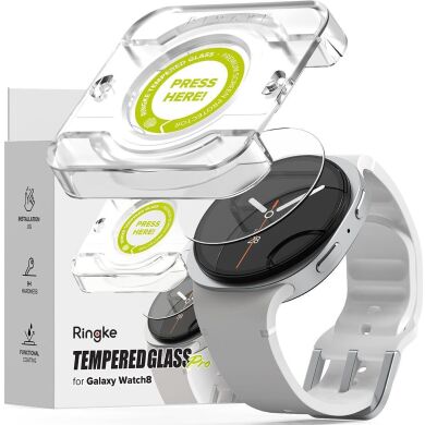 Комплект защитных стекол (2шт) Ringke Tempered Glass Pro для Samsung Galaxy Watch 8 (40mm) - Clear