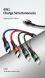 Кабель USAMS US-SJ411 U26 4in1 USB to Combo (2A, 0.35m) - Black. Фото 2 из 18