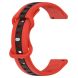 Ремешок Deexe Sport Strap для часов с шириной крепления 22мм - Red / Black. Фото 3 из 5