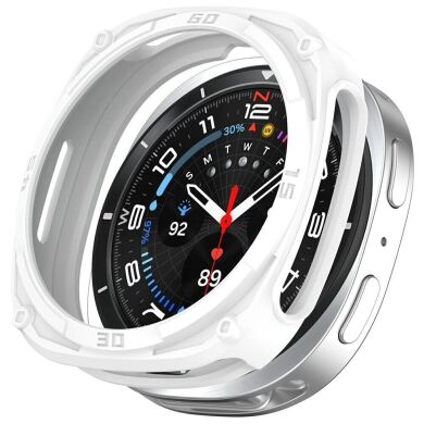 Захисний чохол Deexe Hollow Cover для Samsung Galaxy Watch 8 (44mm) - White