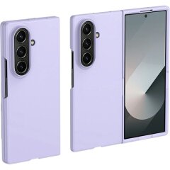 Защитный чехол Deexe Satin Case для Samsung Galaxy Fold 8 Ultra - Purple