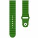 Ремешок Deexe Silicone Strap для часов с шириной крепления 22мм - Dark Green. Фото 5 из 7