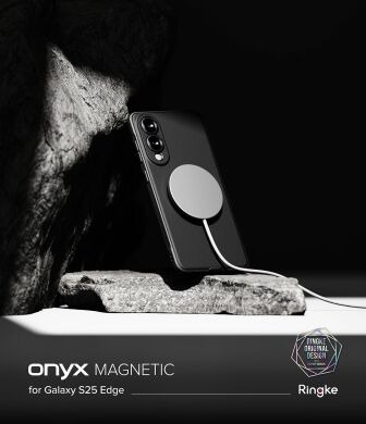 Захисний чохол Ringke Onyx Magnetic (FP) для Samsung Galaxy S25 Edge (S937) 8800293854456 - Black