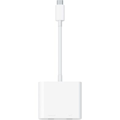 Перехідник Belkin Connect Type-C to Dual-Port Type-C (100W, 0.15m) WCZ002dsWH-APL - White