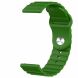 Ремешок Deexe Silicone Strap для часов с шириной крепления 22мм - Dark Green. Фото 4 из 7