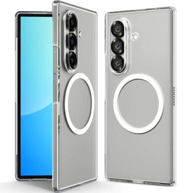 Защитный чехол Spigen (SGP) AirSkin (MagFit) для Samsung Galaxy Fold 7 (ACS09545) - Clear / White