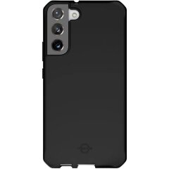 Защитный чехол ItSkins Hybrid Silk для Samsung Galaxy S22 (S901) - Black