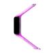 Ремешок Deexe Translucent Strap для Samsung Galaxy Fit 2 (SM-R220) - Transparent Purple. Фото 13 из 15