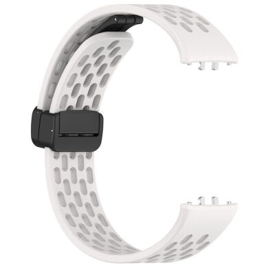 Ремінець Deexe Eclipse для Samsung Galaxy Fit 3 - White