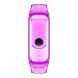 Ремешок Deexe Translucent Strap для Samsung Galaxy Fit 2 (SM-R220) - Transparent Purple. Фото 5 из 15