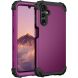 Защитный чехол Deexe L-Style для Samsung Galaxy A15 (A155) - Dark Purple / Black. Фото 1 из 7