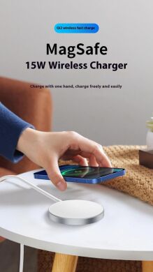 Беспроводное зарядное устройство WIWU Wi-W029 MagCircle Qi2 (15W) - Gold