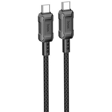 Кабель Hoco X94 Leader Type-C to Type-C (60W, 1m) - Black