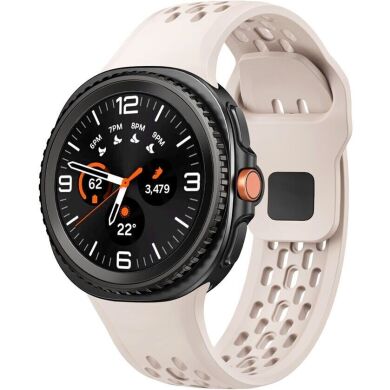 Ремешок KALEBOL Hole Design для Samsung Galaxy Watch 8 (40/44mm) / 8 Classic - Starlight