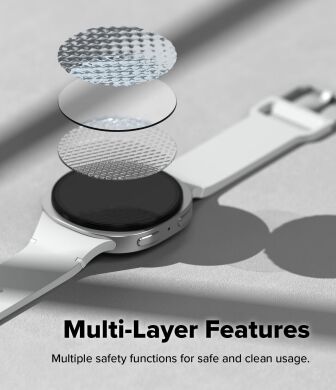 Комплект защитных стекол (2шт) Ringke Tempered Glass Pro для Samsung Galaxy Watch 8 (40mm) - Clear