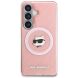 Защитный чехол Karl Lagerfeld IML Repeated Choupette MagSafe для Samsung Galaxy S26 (S942) KLHMS26SHMKBCHOP - Pink. Фото 2 из 8
