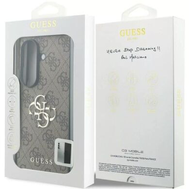 Защитный чехол Guess Big 4G Logo для Samsung Galaxy Fold 8 Ultra (GUHCZFD84GMGBR) - Brown