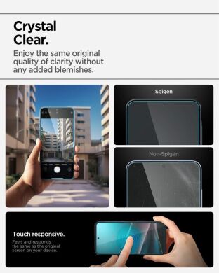 Комплект защитных стекол Spigen (SGP) GLAS.tR EZ Fit Sensor Protected для Samsung Galaxy A36 (A366) AGL09202