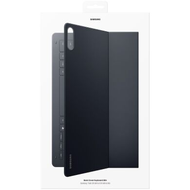 Оригинальный чехол-клавиатура Book Cover Keyboard Slim для Samsung Galaxy Tab S11 Ultra (X930/X936) EF-DX930BBEGUA - Black