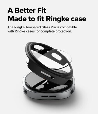 Комплект защитных стекол (2шт) Ringke Tempered Glass Pro для Samsung Galaxy Watch 8 (40mm) - Clear