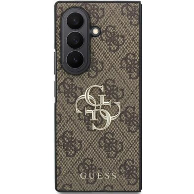 Защитный чехол Guess Big 4G Logo для Samsung Galaxy Fold 8 Ultra (GUHCZFD84GMGBR) - Brown