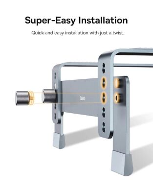 Підставка для ноутбуку Baseus UltraStable (B10053100811-00) - Space Grey