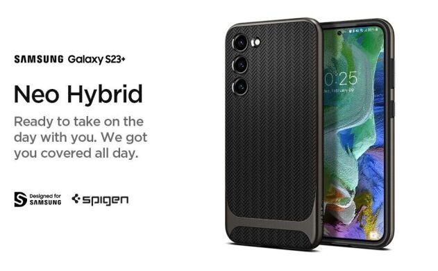 Захисний чохол Spigen (SGP) Neo Hybrid для Samsung Galaxy S23 Plus (S916) - Black