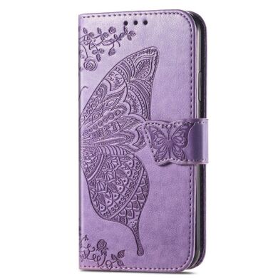 Чехол UniCase Butterfly Pattern для Samsung Galaxy A33 (A336) - Light Purple
