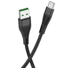Дата-кабель Hoco U53 Flash Сharging Type-C (5A, 1.2m) - Black