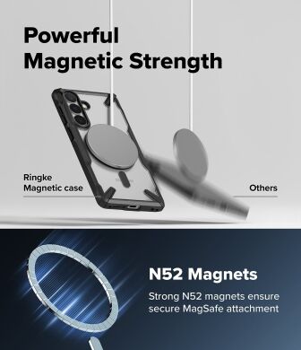 Захисний чохол Ringke Fusion X MagSafe для Samsung Galaxy S26 (S942) 8800328815643 - Black