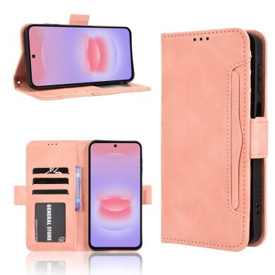 Чехол Deexe Wallet Stand для Samsung Galaxy A27 (A276) - Pink
