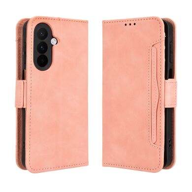 Чехол Deexe Wallet Stand для Samsung Galaxy A27 (A276) - Pink