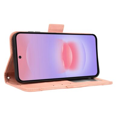 Чехол Deexe Wallet Stand для Samsung Galaxy A27 (A276) - Pink