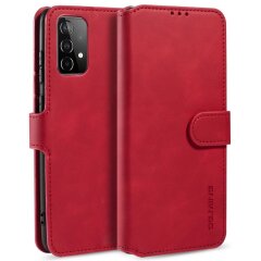 Чехол DG.MING Retro Style для Samsung Galaxy A52 (A525) / A52s (A528) - Red