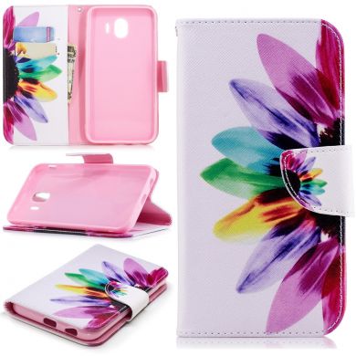 Чехол-книжка Deexe Color Wallet для Samsung Galaxy J4 2018 (J400) - Pastel Flavor