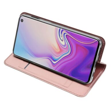 Чехол-книжка DUX DUCIS Skin Pro для Samsung Galaxy S10e - Rose Gold