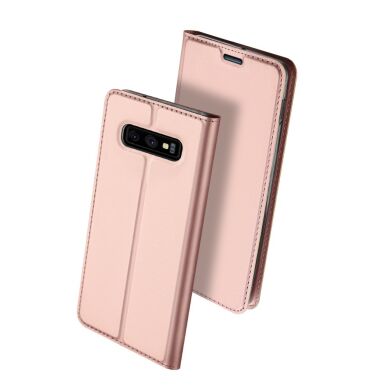 Чехол-книжка DUX DUCIS Skin Pro для Samsung Galaxy S10e - Rose Gold