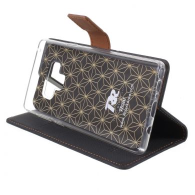 Чохол-книжка ROAR KOREA Cloth Texture для Samsung Galaxy Note 9 - Black