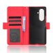 Чехол-книжка с карманами Deexe Wallet Stand (FF) для Samsung Galaxy Fold 8 Ultra - Red. Фото 4 из 8