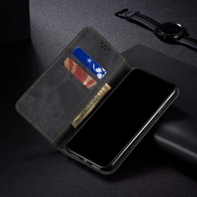 Чехол-книжка UniCase Jeans Wallet для Samsung Galaxy S21 (G991) - Black