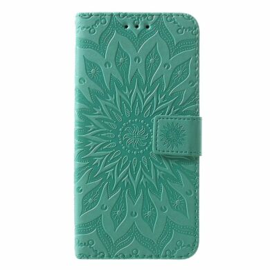 Чохол-книжка UniCase SunFlower Pattern для Samsung Galaxy M20 (M205) - Cyan
