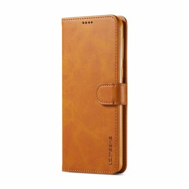 Чехол LC.IMEEKE Wallet Case для Samsung Galaxy A21 (A215) - Brown
