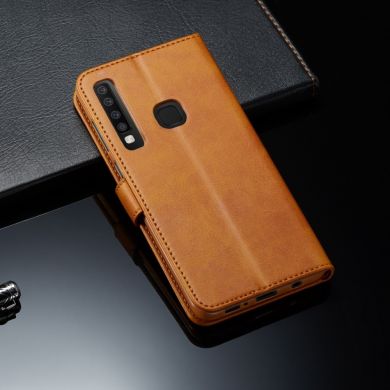 Чехол LC.IMEEKE Wallet Case для Samsung Galaxy A9 2018 (A920) - Brown