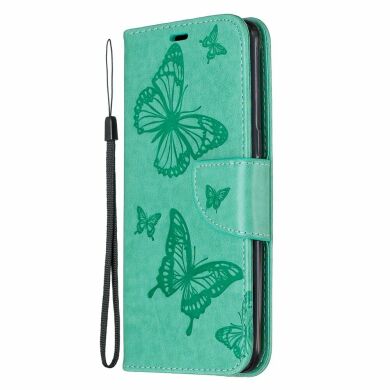 Чехол UniCase Butterfly Pattern для Samsung Galaxy A10s (A107) - Green