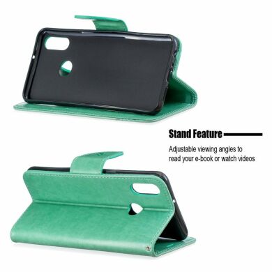 Чехол UniCase Butterfly Pattern для Samsung Galaxy A10s (A107) - Green